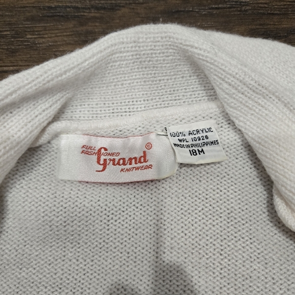 Vintage knit cardigan - Picture 5 of 6